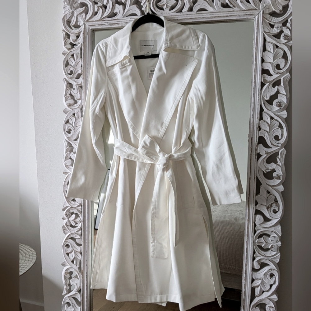 NWT Club Monaco Trench coat - S